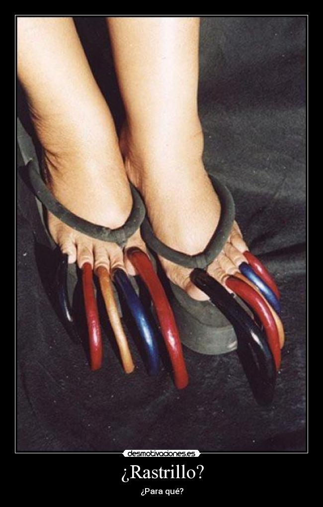 ¿Rastrillo? -