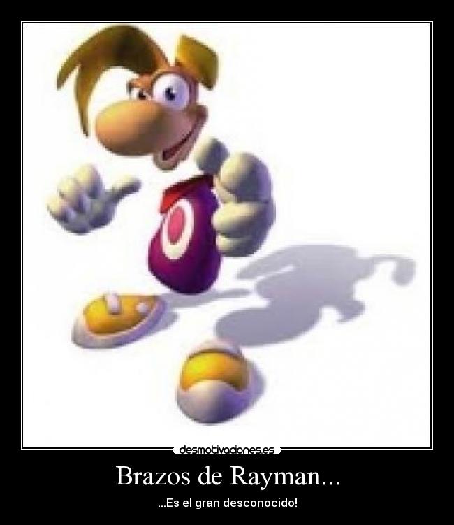 Brazos de Rayman... -