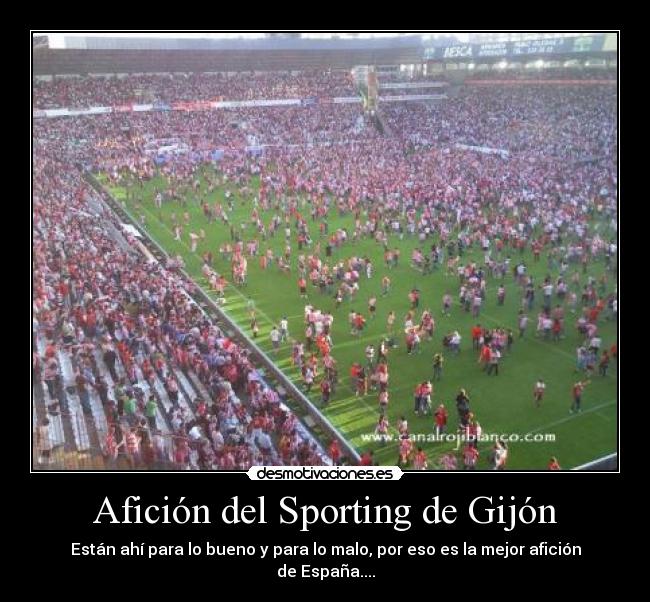 Afición del Sporting de Gijón -