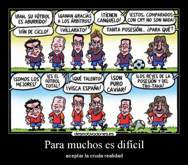 Para muchos es difícil -