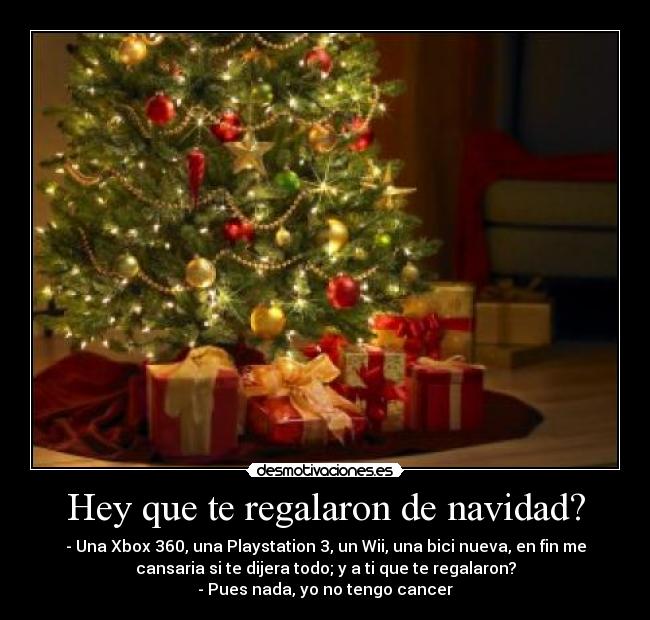 Hey que te regalaron de navidad? - 