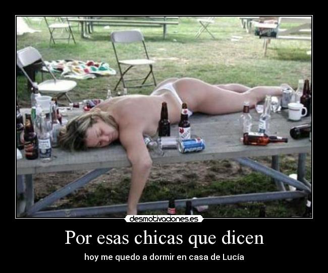 Por esas chicas que dicen - 