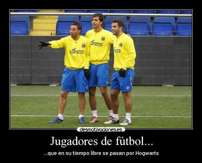 Jugadores de fútbol... - 