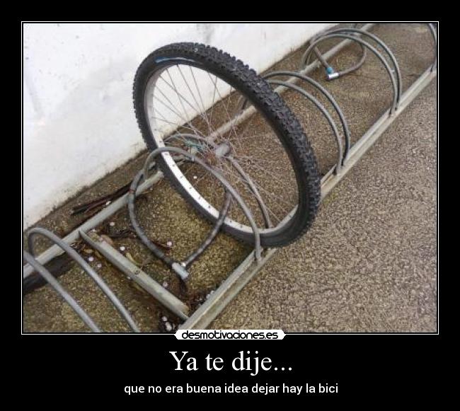 Ya te dije... - 