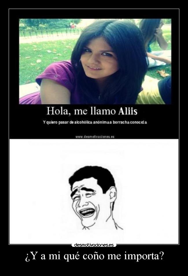 carteles que cono importa desmotivaciones