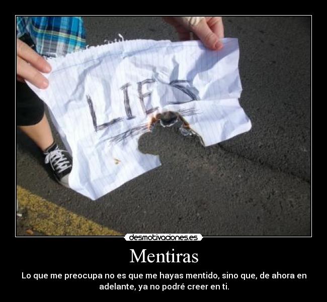 Mentiras -