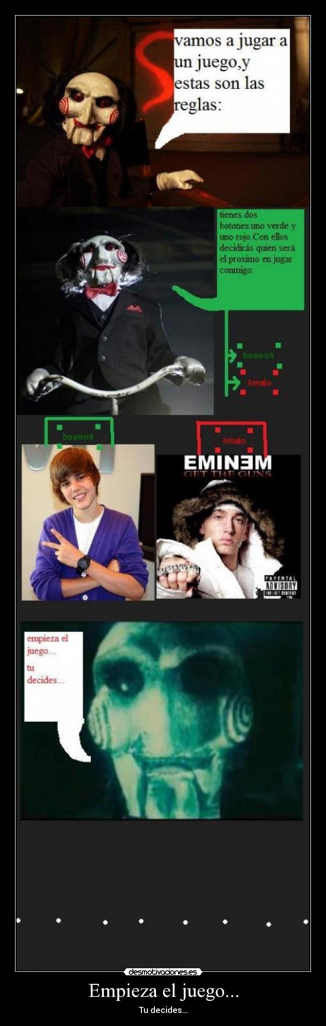 Empieza el juego... -