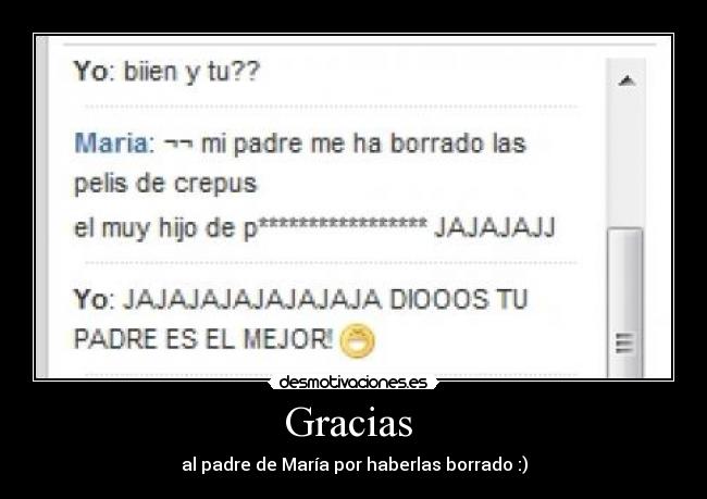 Gracias -