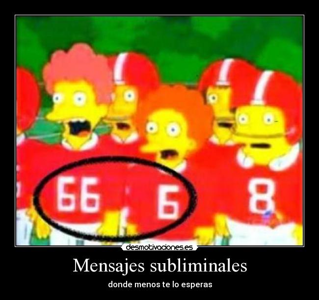 Mensajes subliminales -