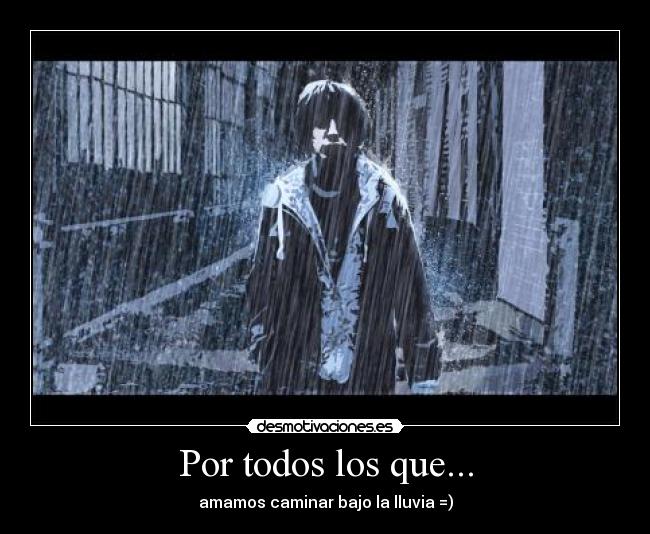 carteles lluvia caminar noche desmotivaciones