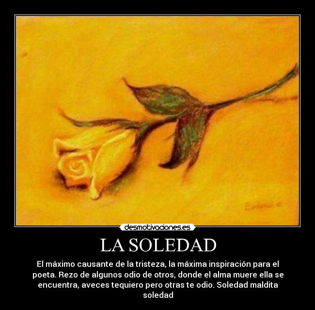 LA SOLEDAD - 