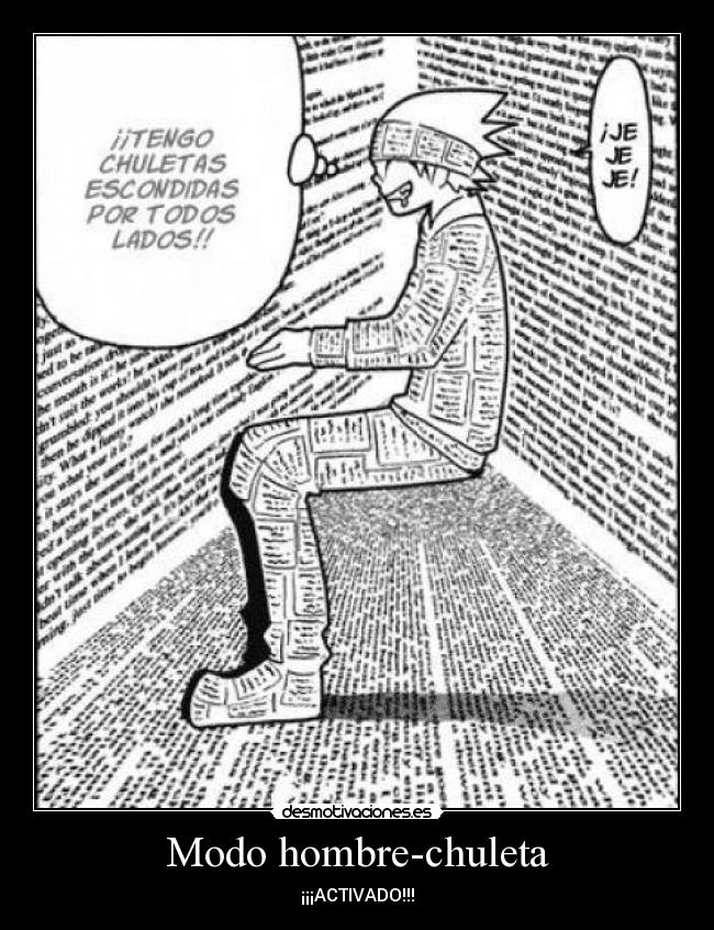 Modo hombre-chuleta - ¡¡¡ACTIVADO!!!