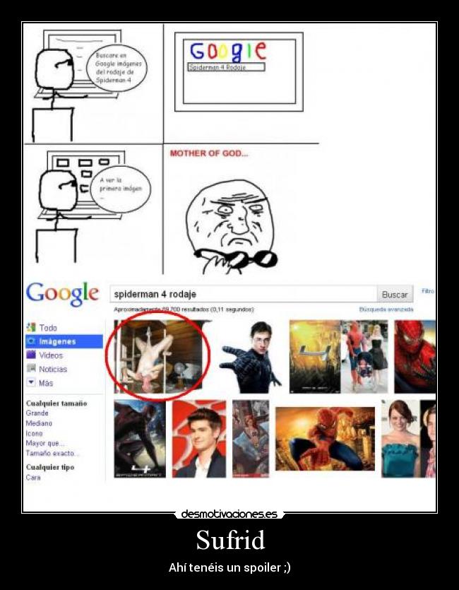 Sufrid - Ahí tenéis un spoiler ;)