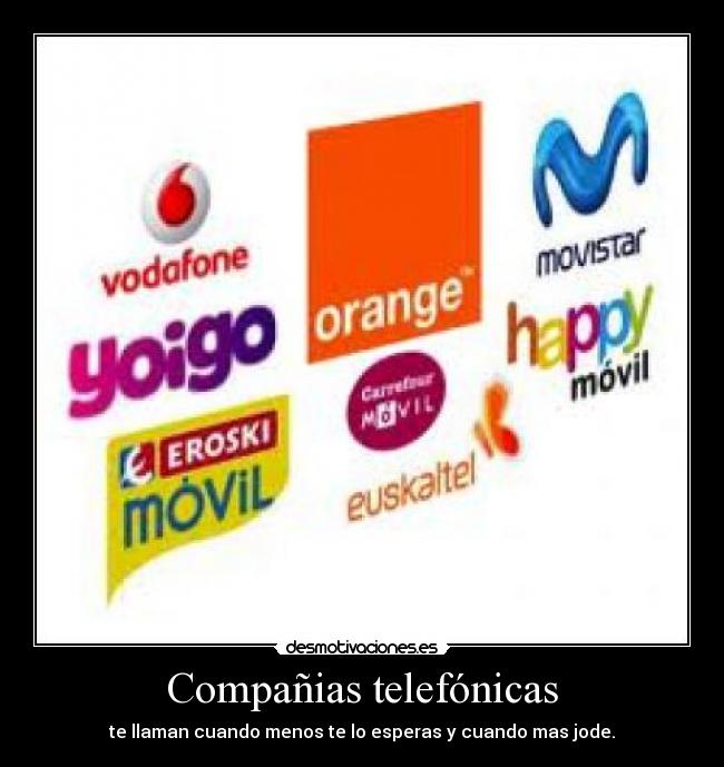 Compañias telefónicas - 