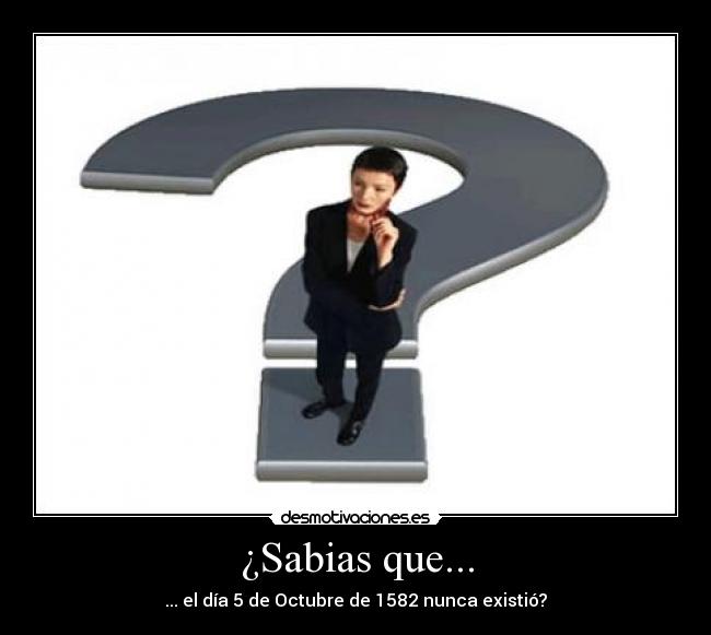 ¿Sabias que... -