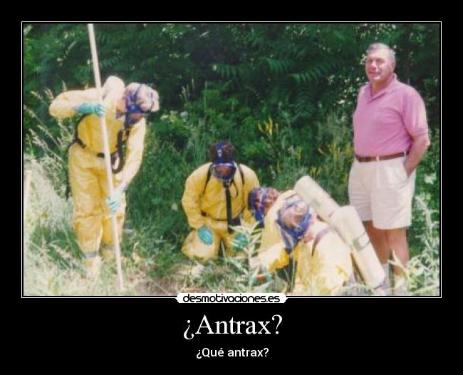 ¿Antrax? - 