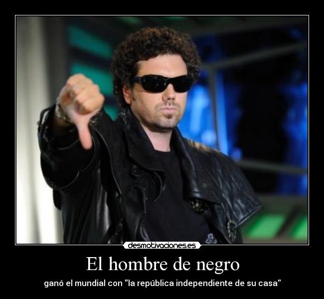 El hombre de negro - 