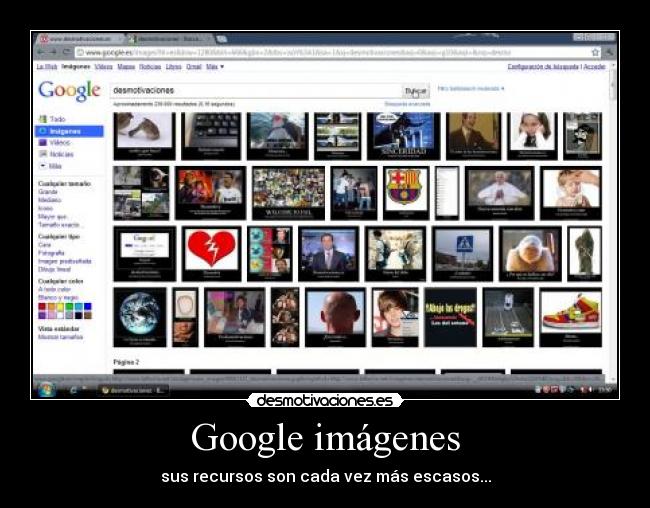 carteles google recursos desmotivaciones