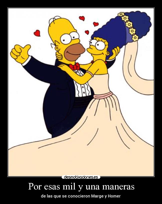 carteles marge homer desmotivaciones