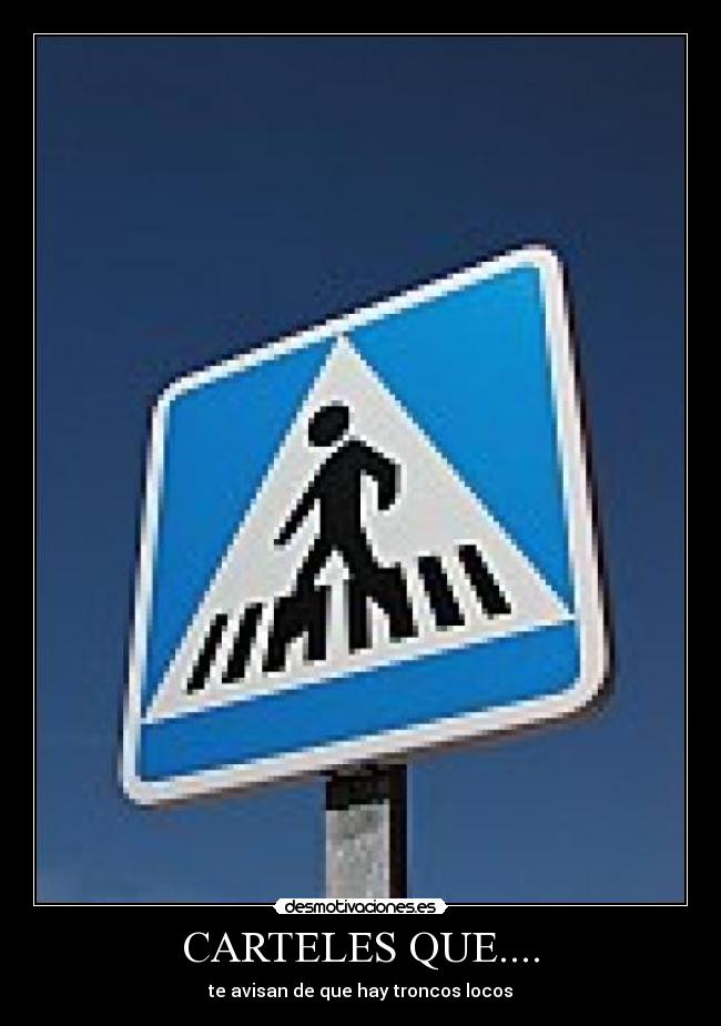 CARTELES QUE.... -