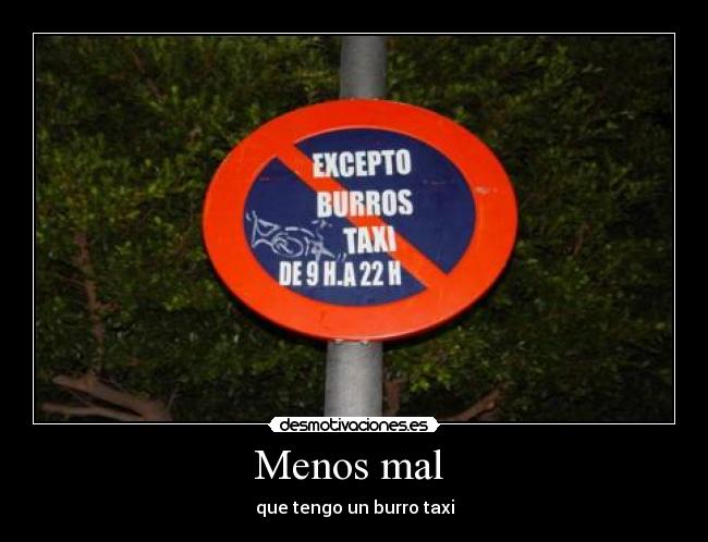 Menos mal  - 