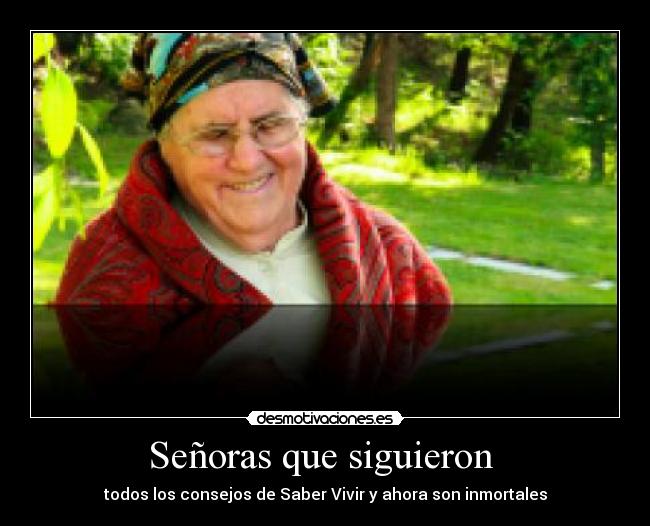 Señoras que siguieron -