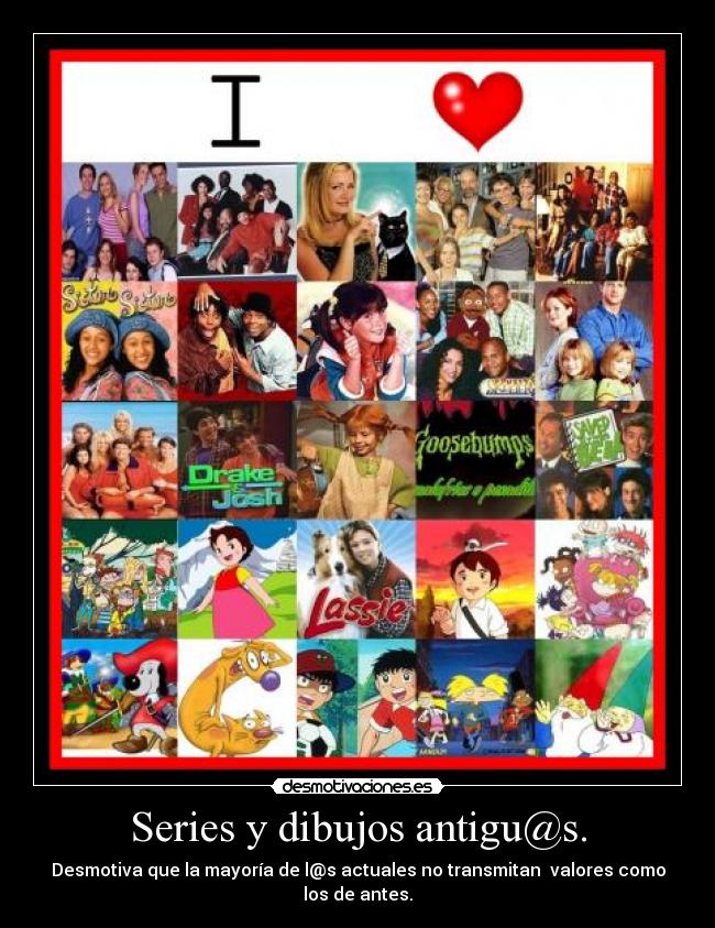 Series y dibujos antigu@s. -
