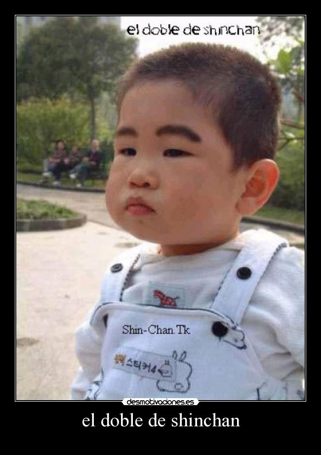 el doble de shinchan -
