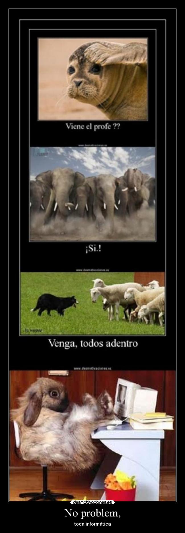 No problem, - toca informática