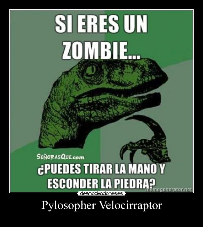 Pylosopher Velocirraptor -