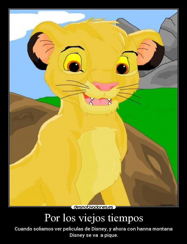 Por los viejos tiempos -