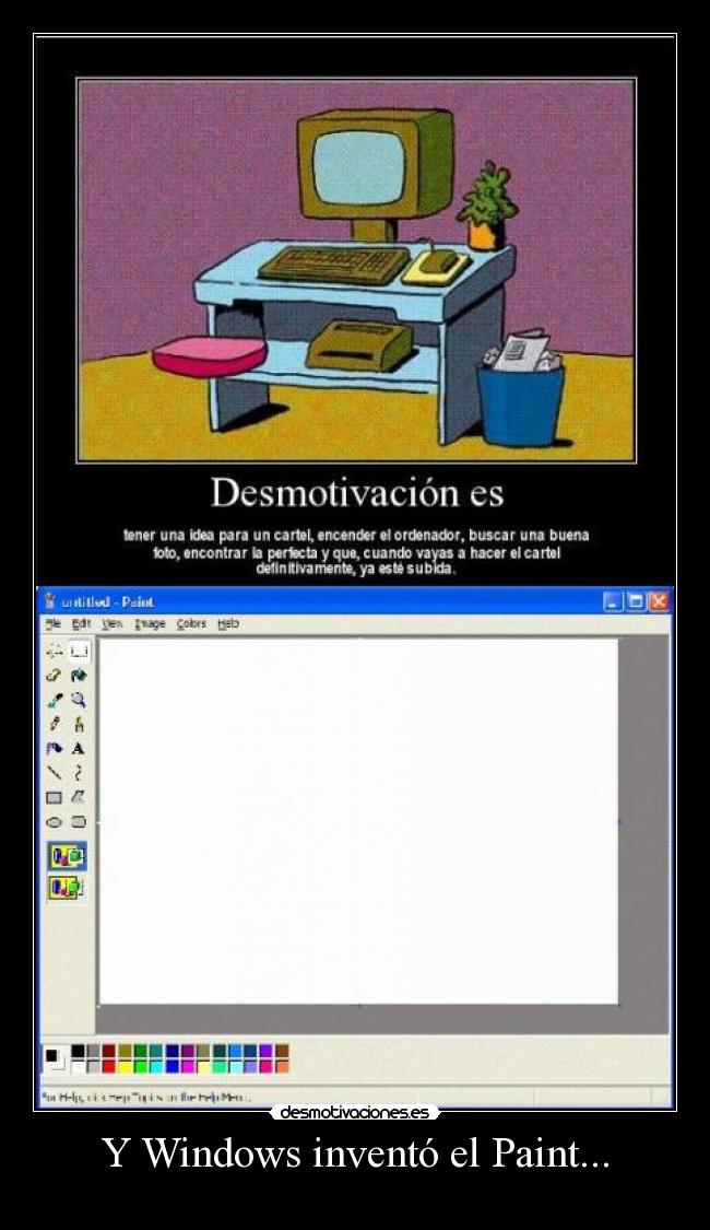 Y Windows inventó el Paint... - 