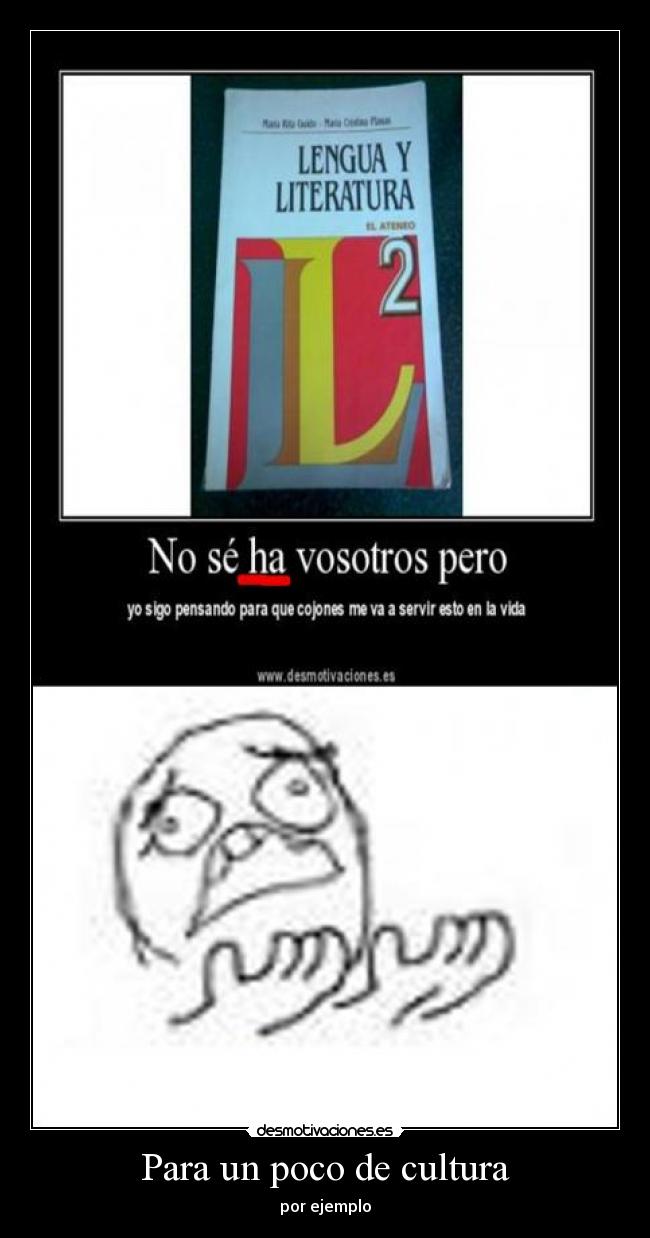 Para un poco de cultura - 