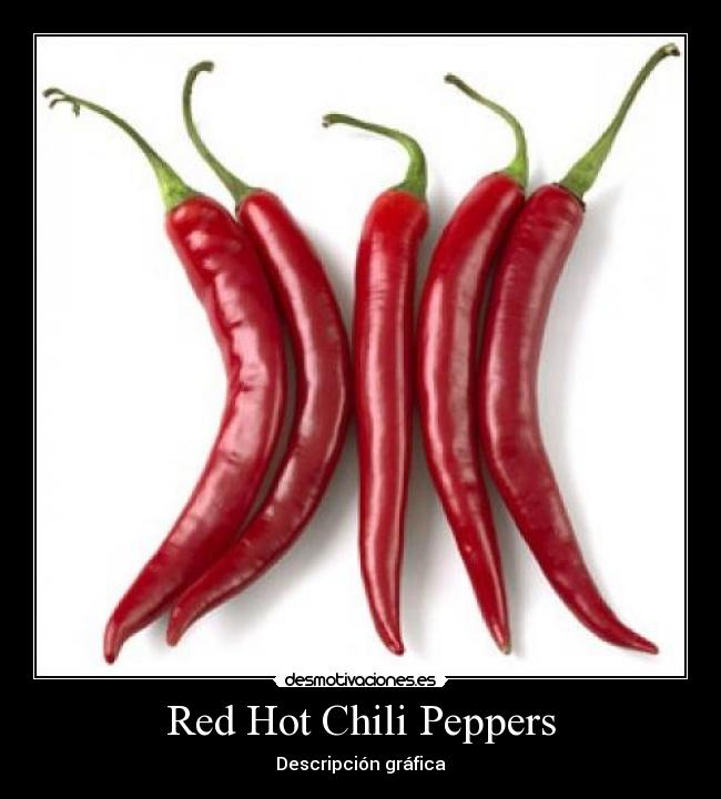 Red Hot Chili Peppers - Descripción gráfica