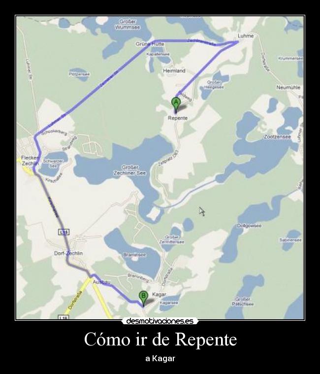 Cómo ir de Repente -