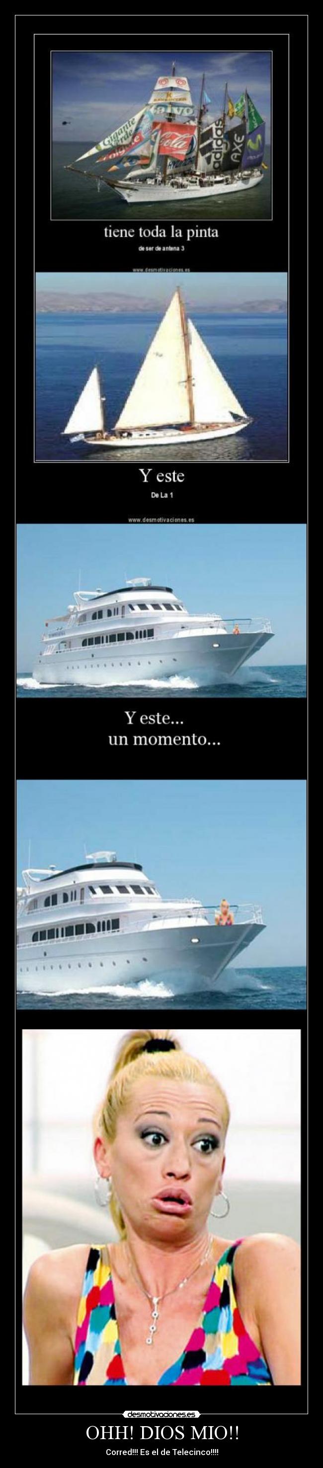 OHH! DIOS MIO!! - Corred!!! Es el de Telecinco!!!!