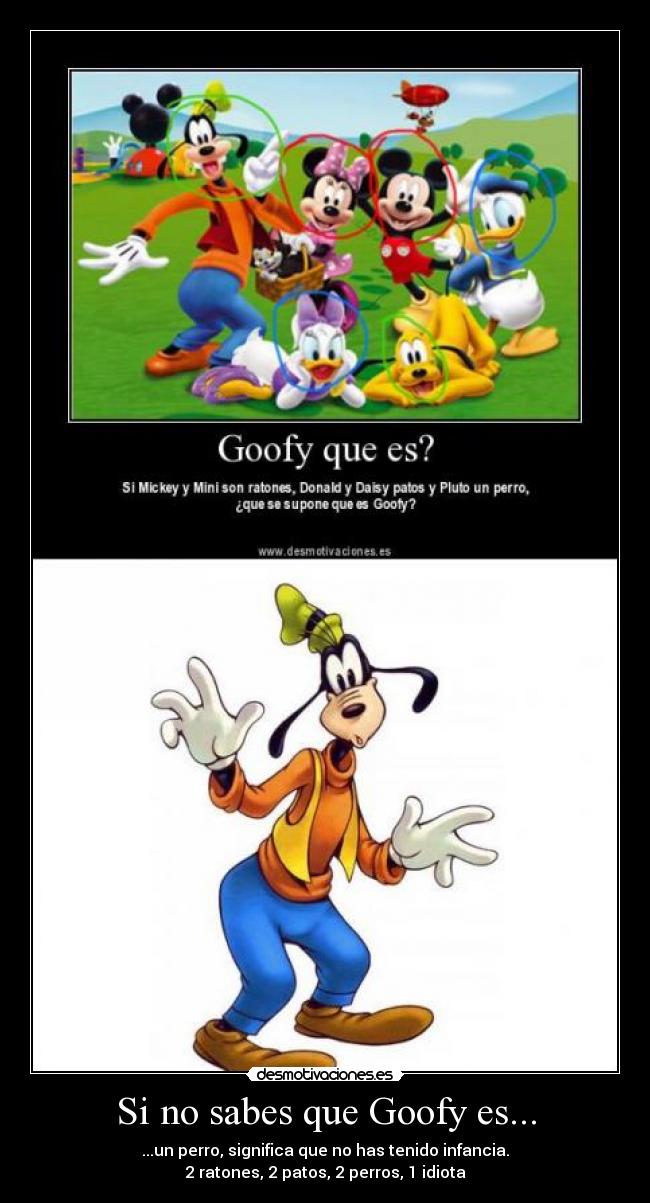 Si no sabes que Goofy es... - 