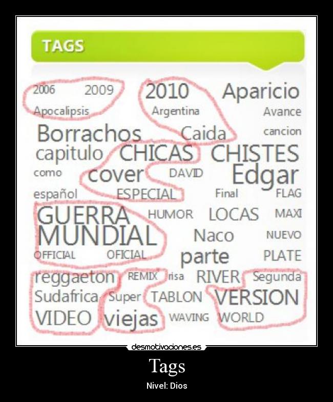 Tags -