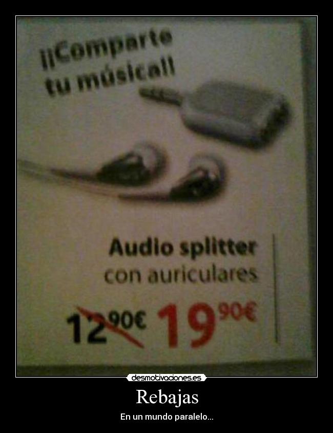 carteles rebajas desmotivaciones