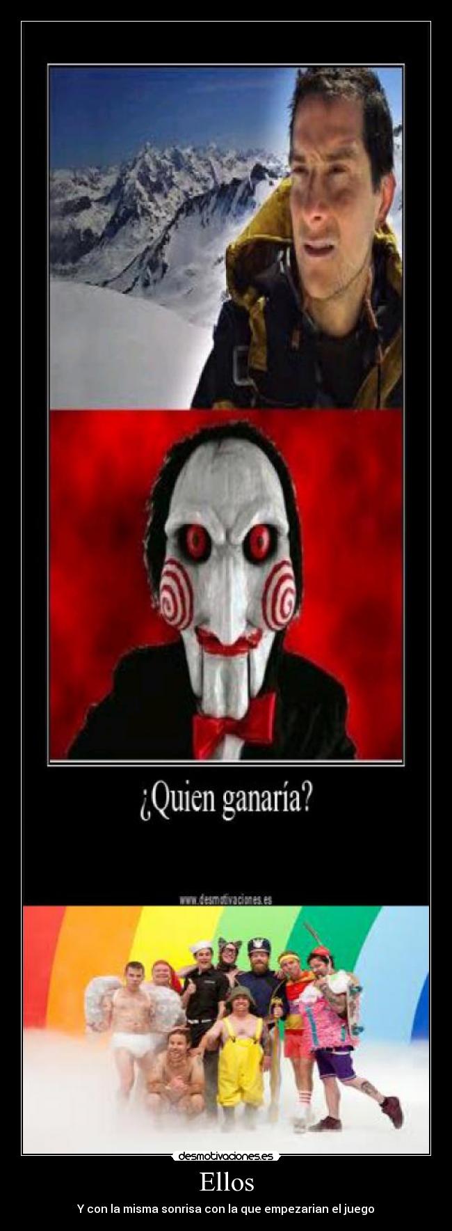Ellos - Y con la misma sonrisa con la que empezarian el juego