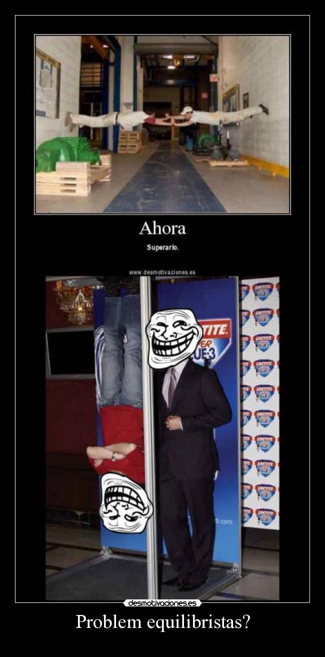 Problem equilibristas? -