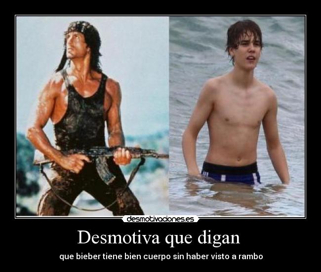 Desmotiva que digan  - 