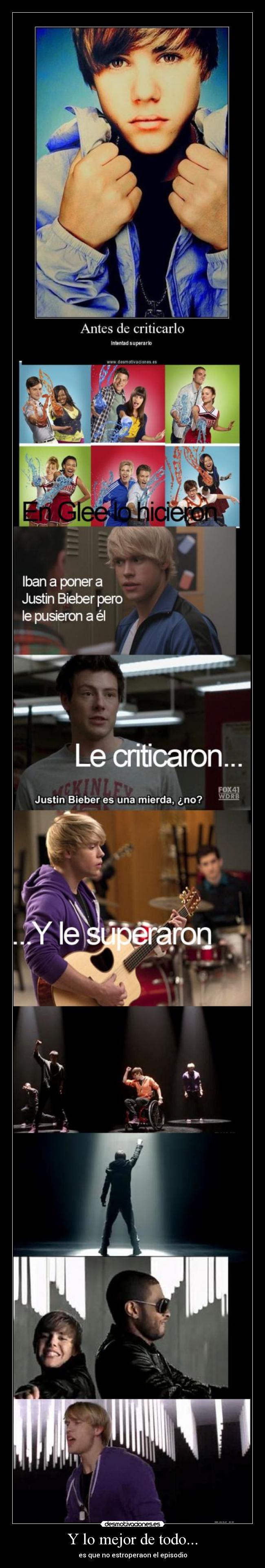 Y lo mejor de todo... - es que no estroperaon el episodio