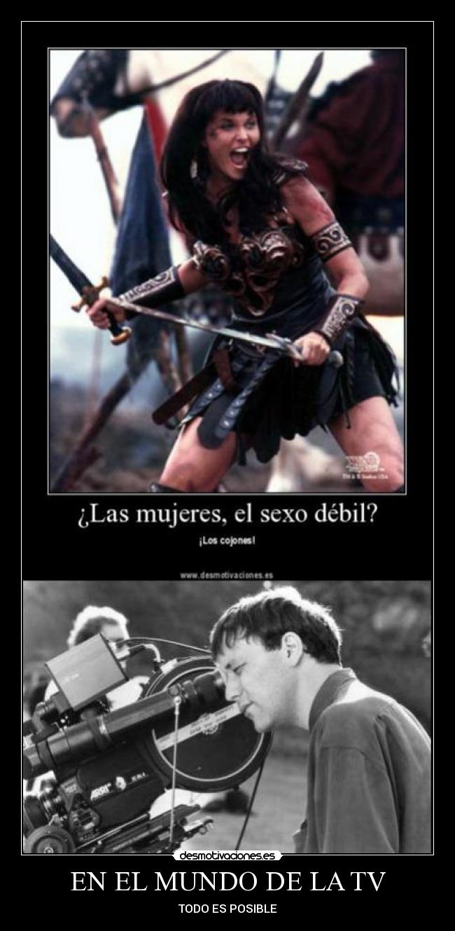 carteles mundo xena desmotivaciones