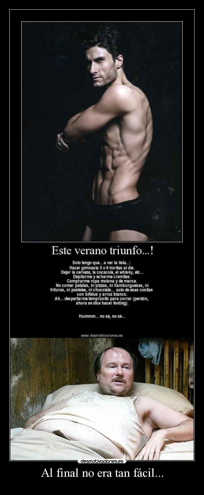 Al final no era tan fácil... -