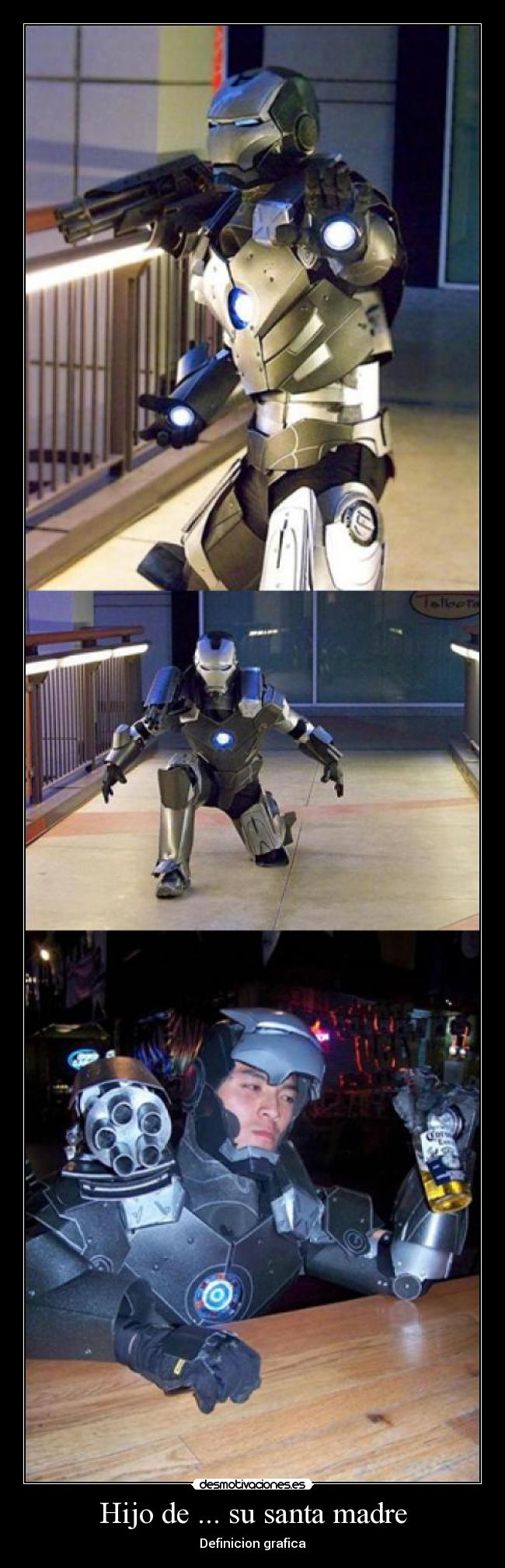 Hijo de ... su santa madre - Definicion grafica