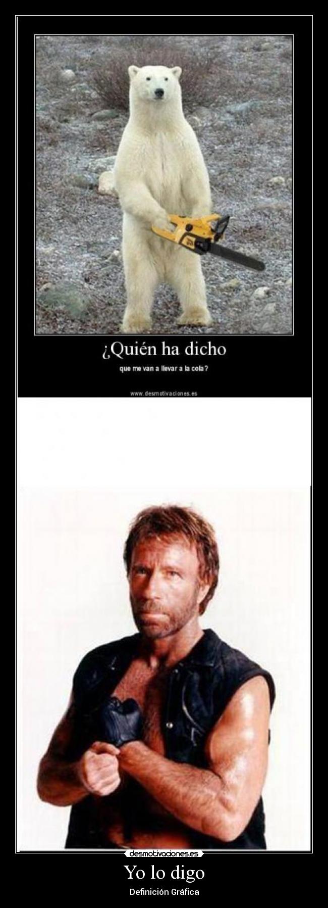 Yo lo digo - Definición Gráfica