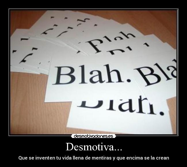 Desmotiva... - 