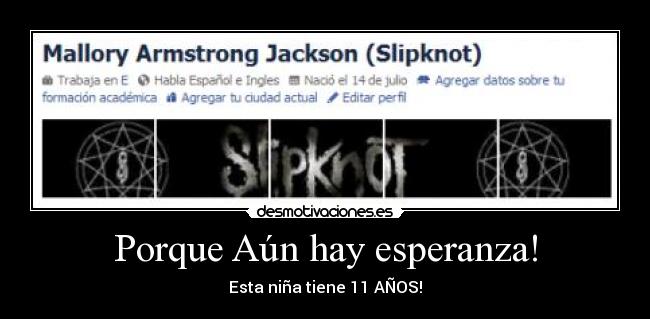 Porque Aún hay esperanza! - Esta niña tiene 11 AÑOS!