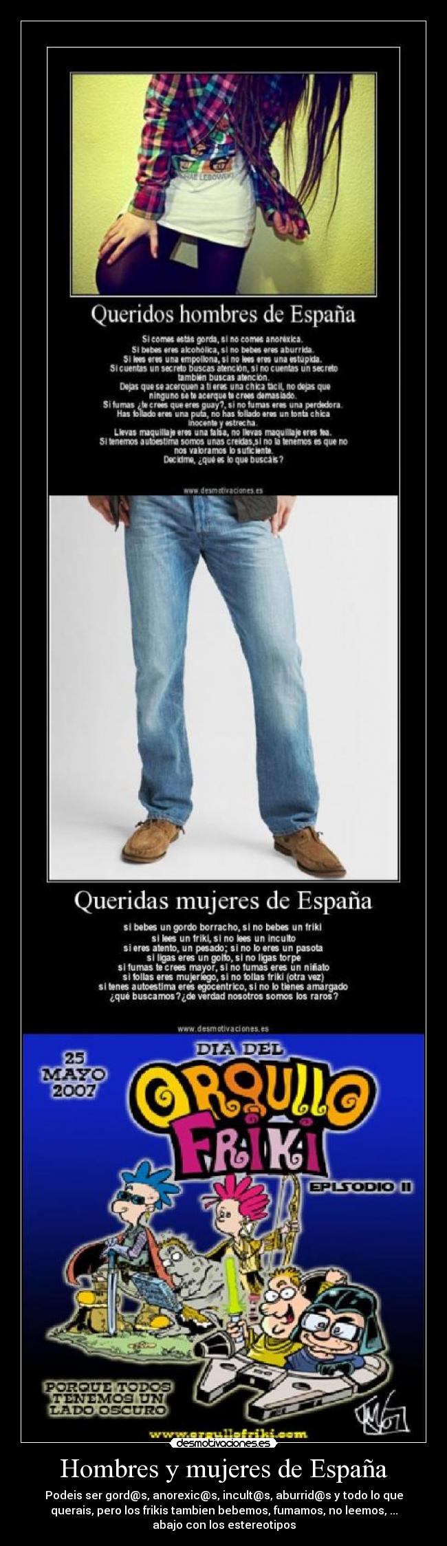 Hombres y mujeres de España -